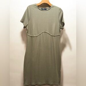 Forever 21 Olive Green Ribbed Bodycon size 0X